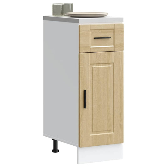 vidaXL Kitchen Base Cabinet "Porto" Sonoma Oak Engineered Wood
