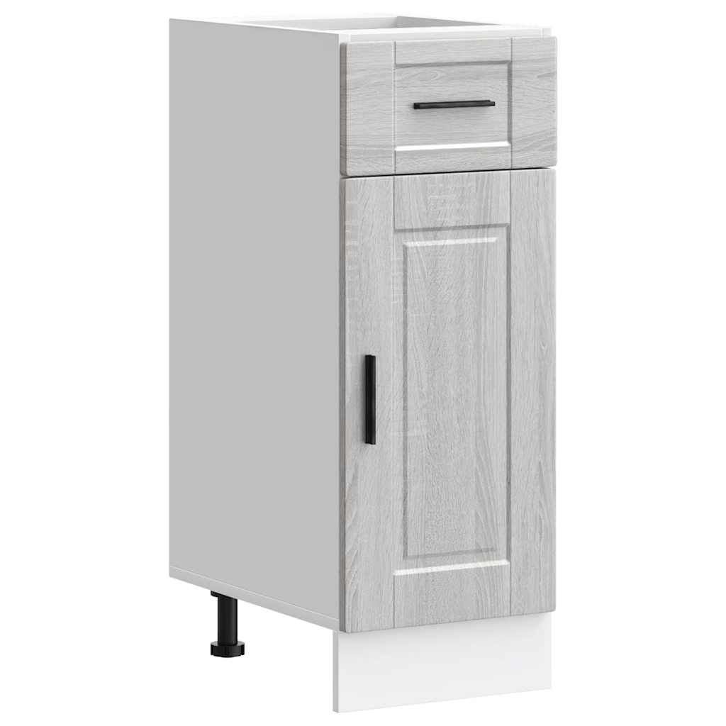 vidaXL Kitchen Base Cabinet "Porto" Grey Sonoma Engineered Wood