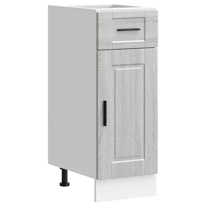 vidaXL Kitchen Base Cabinet "Porto" Grey Sonoma Engineered Wood