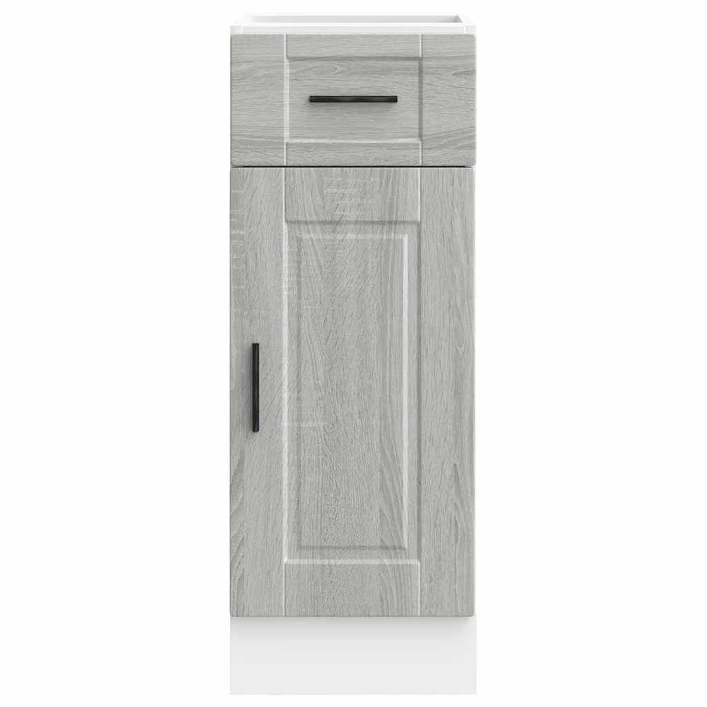vidaXL Kitchen Base Cabinet "Porto" Grey Sonoma Engineered Wood