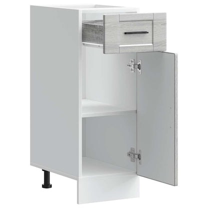 vidaXL Kitchen Base Cabinet "Porto" Grey Sonoma Engineered Wood