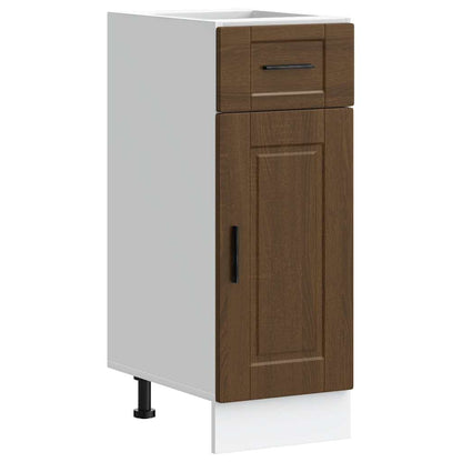 vidaXL Kitchen Base Cabinet Porto Brown Oak Engineered Wood