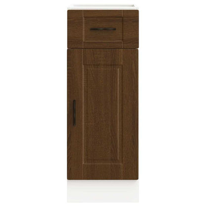 vidaXL Kitchen Base Cabinet Porto Brown Oak Engineered Wood