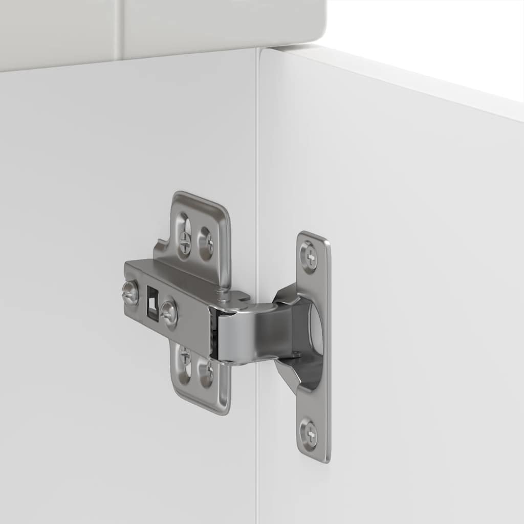 vidaXL Kitchen Base Cabinet "Porto" White Engineered Wood