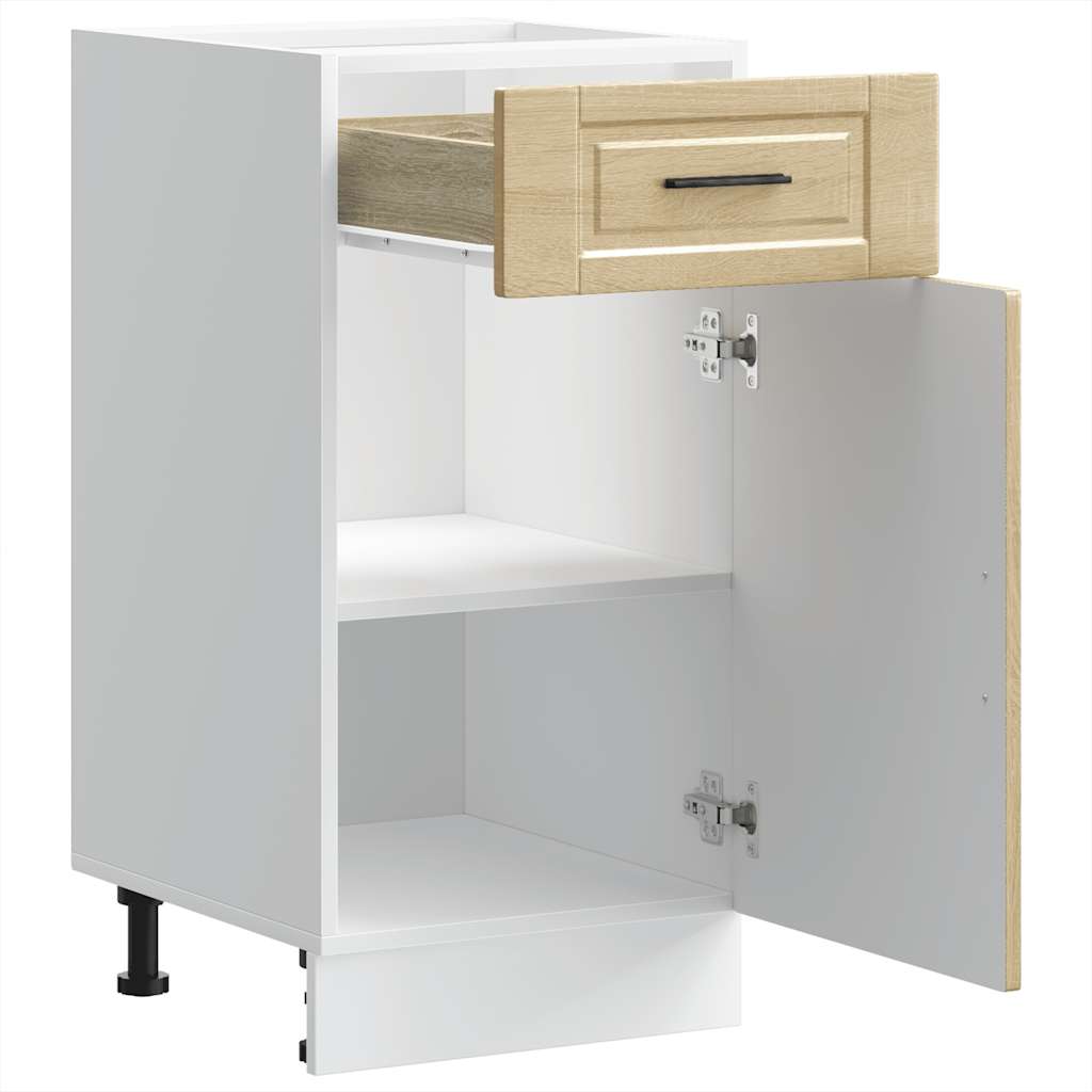 vidaXL Kitchen Base Cabinet Porto Sonoma Oak Engineered Wood