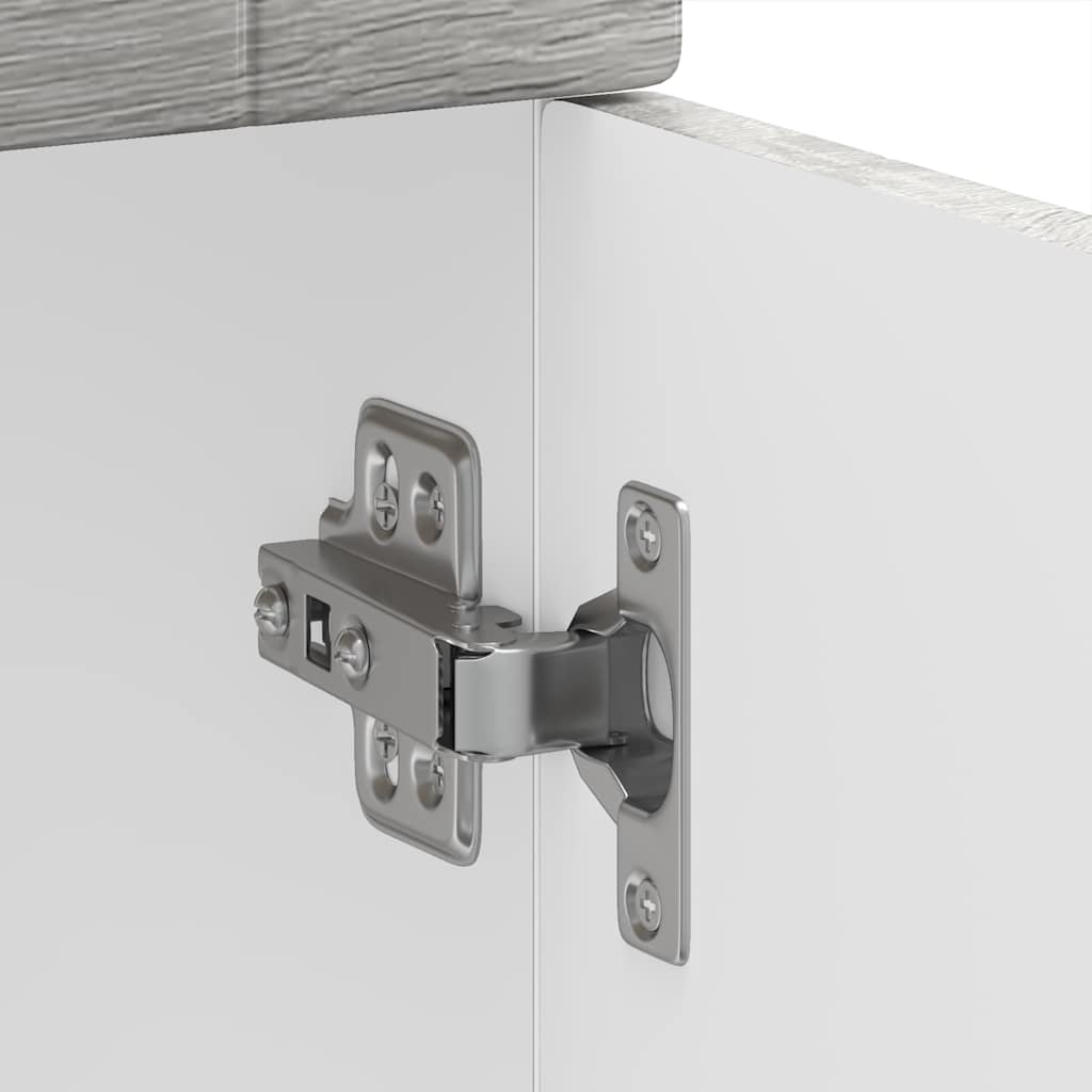 vidaXL Kitchen Base Cabinet Porto Grey Sonoma Engineered Wood