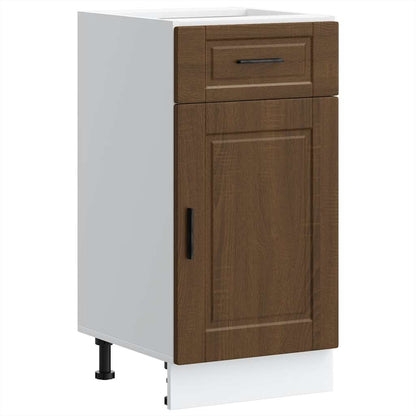vidaXL Kitchen Base Cabinet Porto Brown Oak Engineered Wood
