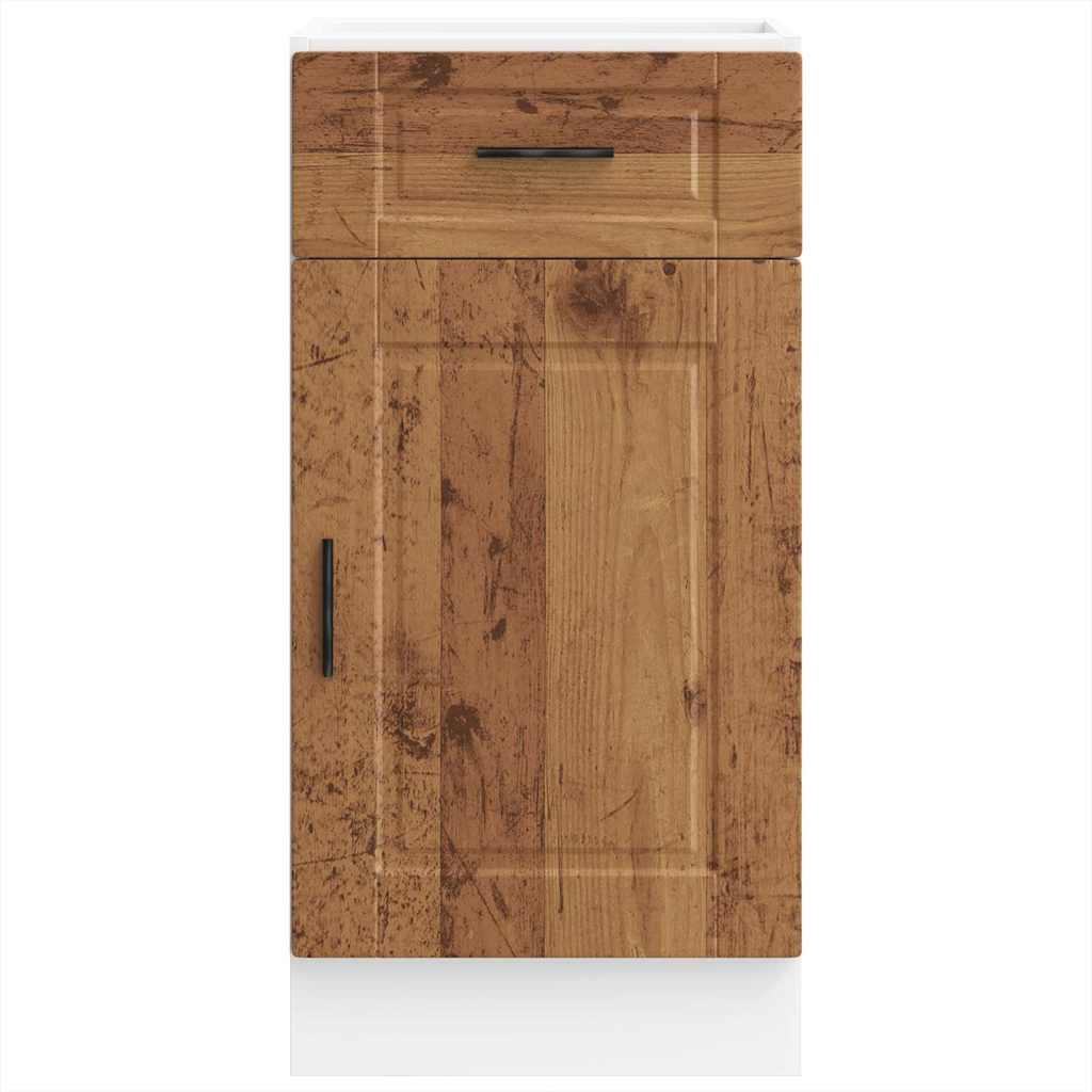 vidaXL Kitchen Base Cabinet Porto Old Wood Engineered Wood
