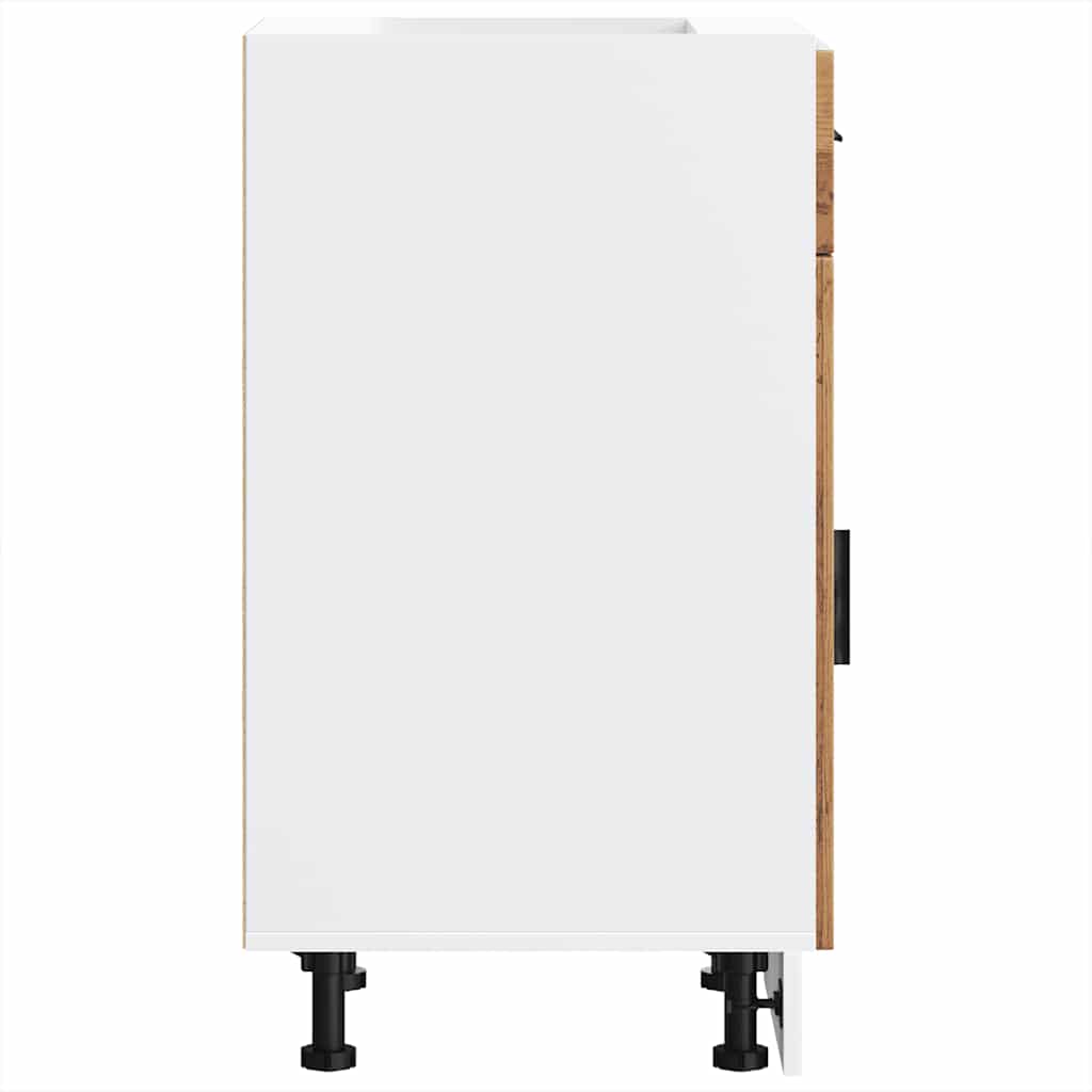vidaXL Kitchen Base Cabinet Porto Old Wood Engineered Wood