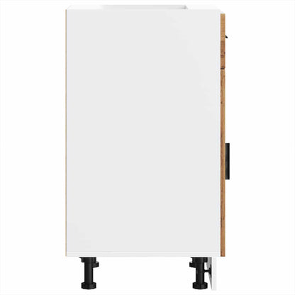 vidaXL Kitchen Base Cabinet Porto Old Wood Engineered Wood