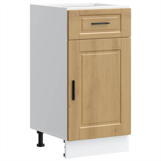 vidaXL Kitchen Base Cabinet "Porto" Artisan Oak Engineered Wood