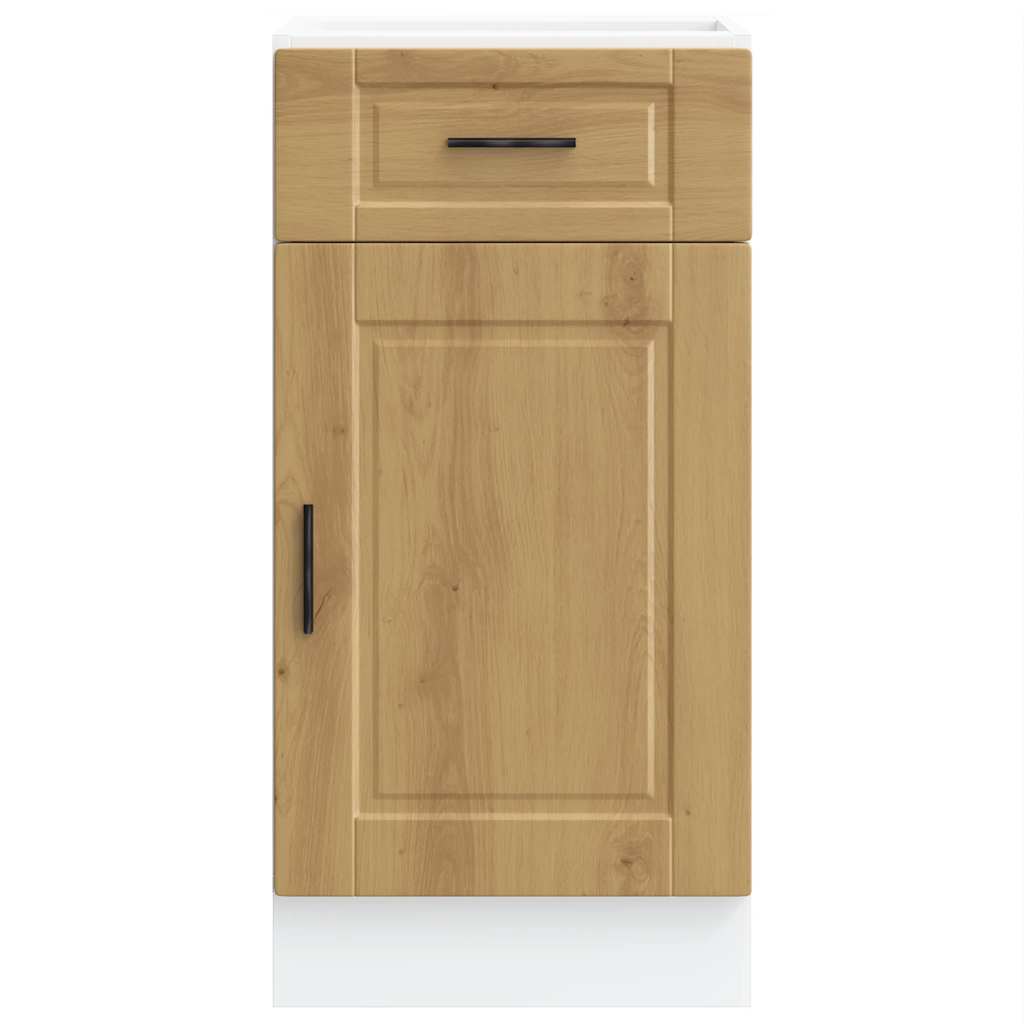 vidaXL Kitchen Base Cabinet Porto Artisan Oak Engineered Wood