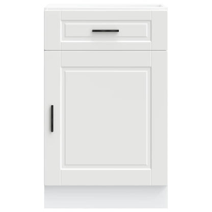 vidaXL Kitchen Base Cabinet Porto White Engineered Wood