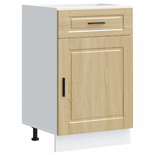 vidaXL Kitchen Base Cabinet Porto Sonoma Oak Engineered Wood