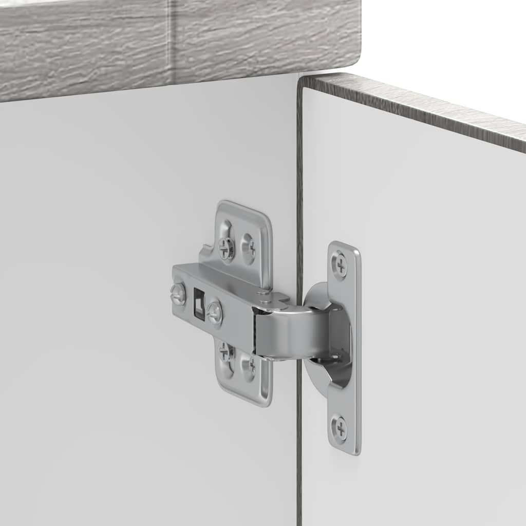 vidaXL Kitchen Base Cabinet Porto Grey Sonoma Engineered Wood