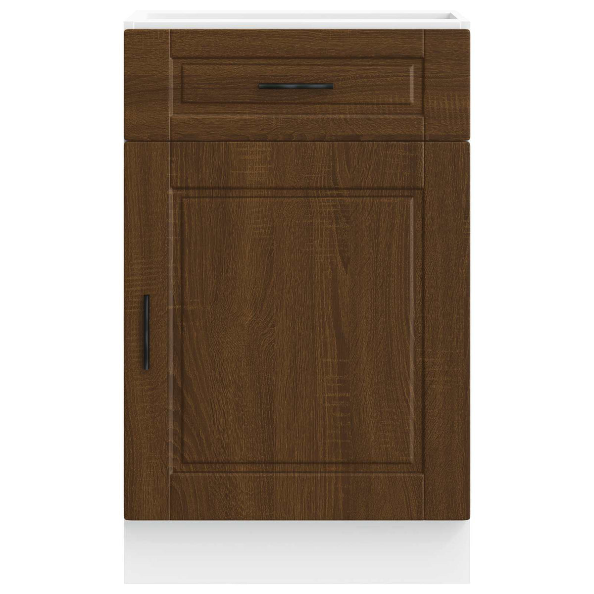 vidaXL Kitchen Base Cabinet "Porto" Brown Oak Engineered Wood