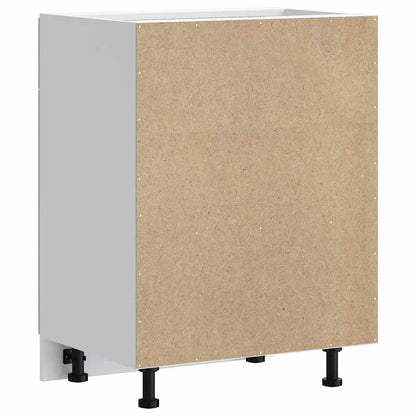 vidaXL Kitchen Base Cabinet Porto White Engineered Wood
