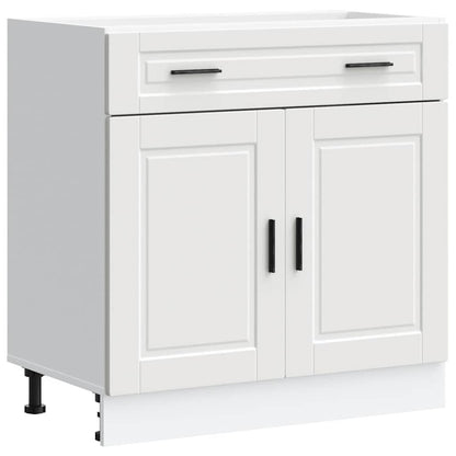 vidaXL Kitchen Base Cabinet Porto White Engineered Wood