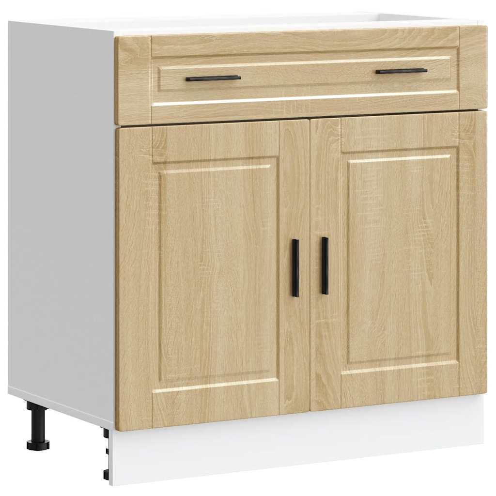 vidaXL Kitchen Base Cabinet Porto Sonoma Oak Engineered Wood