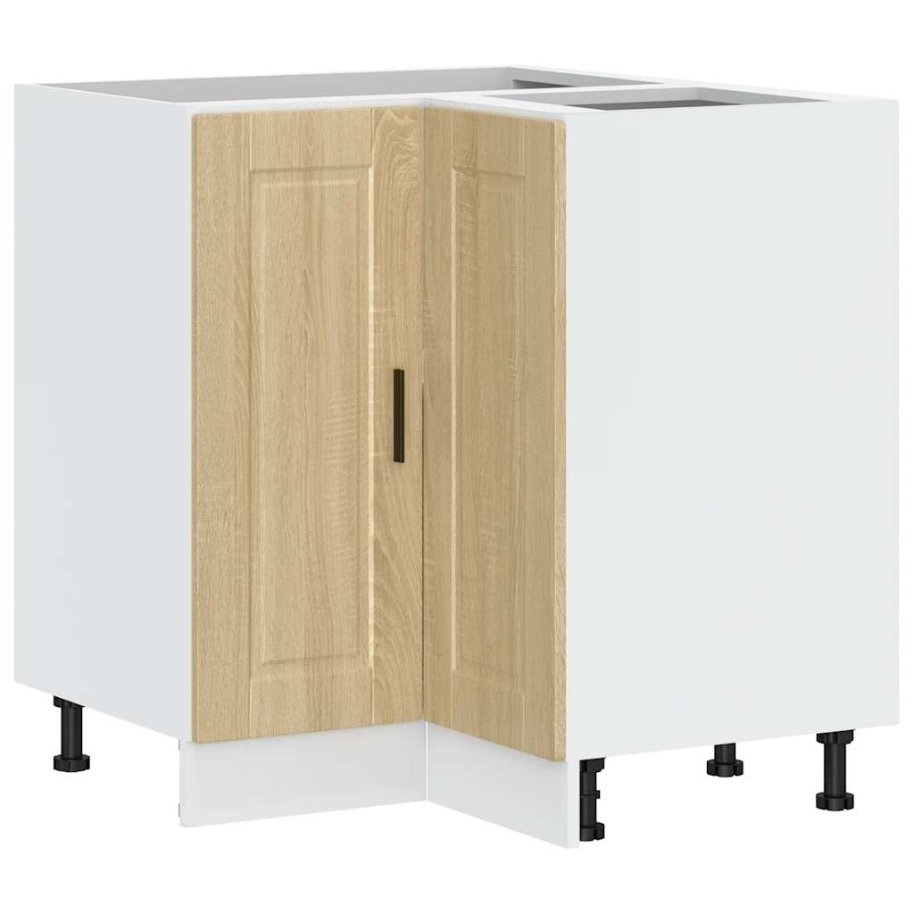 vidaXL Kitchen Corner Base Cabinet Porto Sonoma Oak Engineered Wood