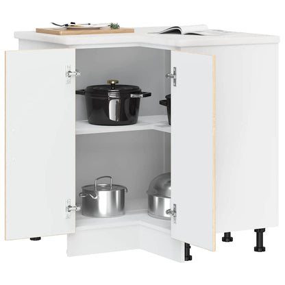 vidaXL Kitchen Corner Base Cabinet Porto Sonoma Oak Engineered Wood