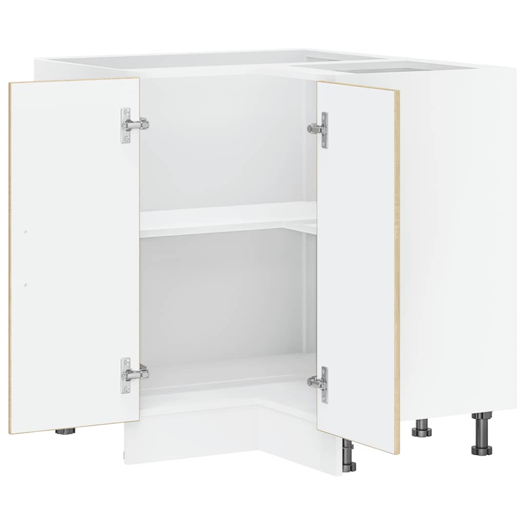 vidaXL Kitchen Corner Base Cabinet Porto Sonoma Oak Engineered Wood