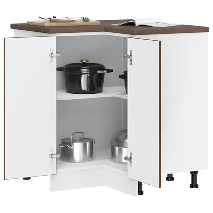 vidaXL Kitchen Corner Base Cabinet Porto Brown Oak Engineered Wood