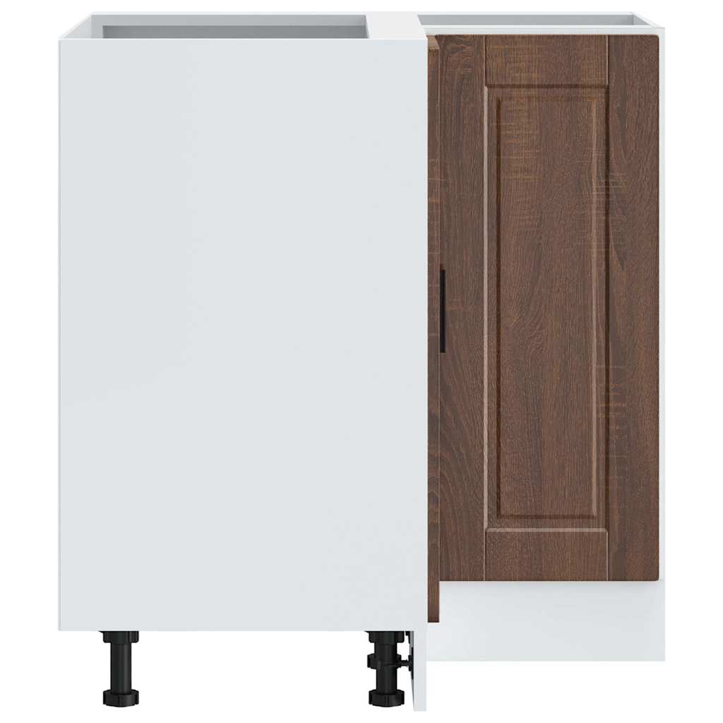 vidaXL Kitchen Corner Base Cabinet Porto Brown Oak Engineered Wood