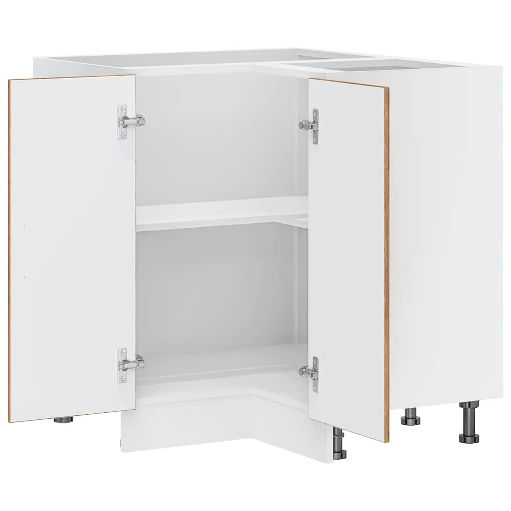 vidaXL Kitchen Corner Base Cabinet Porto Old Wood Engineered Wood