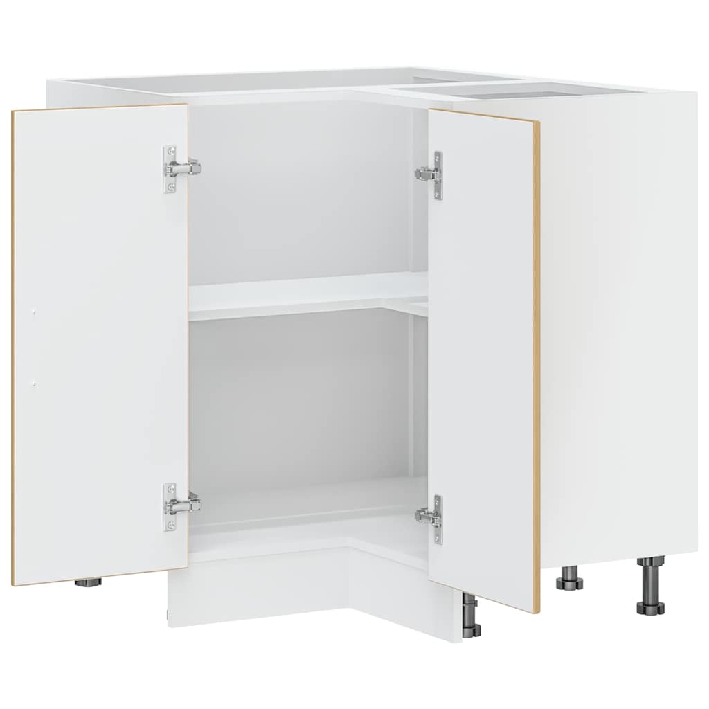 vidaXL Kitchen Corner Base Cabinet "Porto" Artisan Oak Engineered Wood