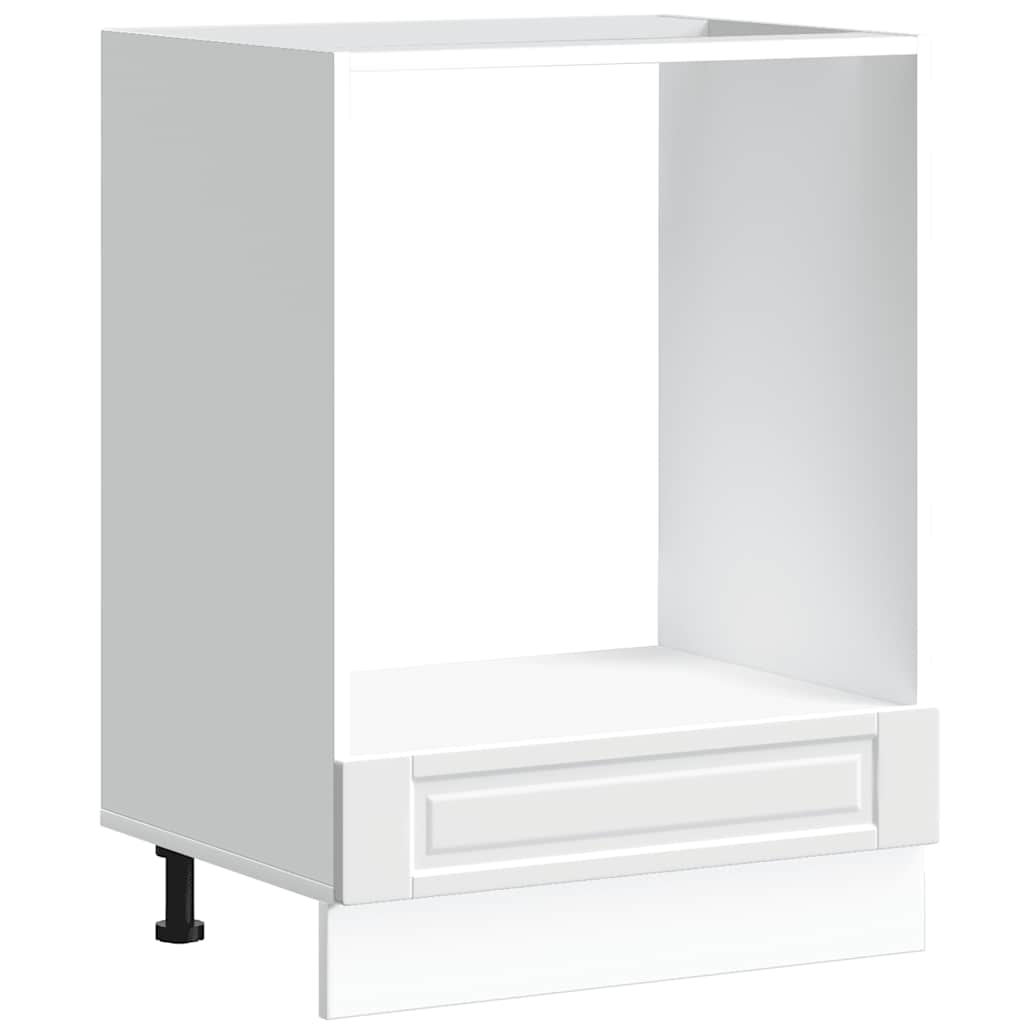 vidaXL Oven Cabinet "Porto" White Engineered Wood