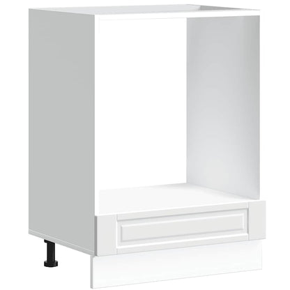 vidaXL Oven Cabinet "Porto" White Engineered Wood