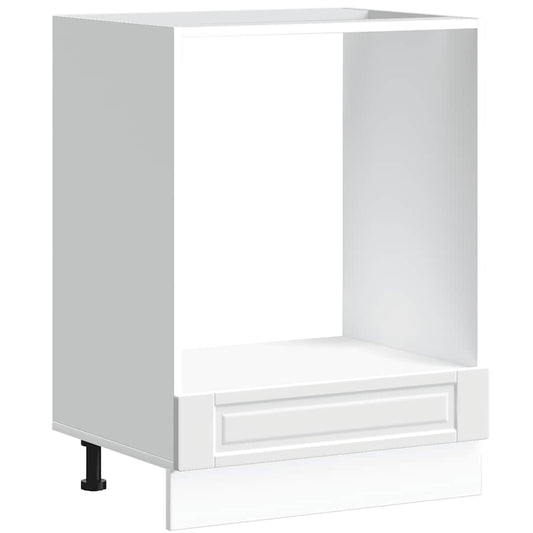 vidaXL Oven Cabinet "Porto" White Engineered Wood