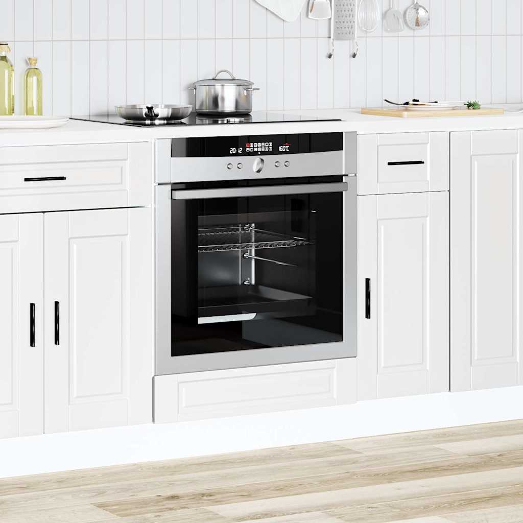 vidaXL Oven Cabinet "Porto" White Engineered Wood