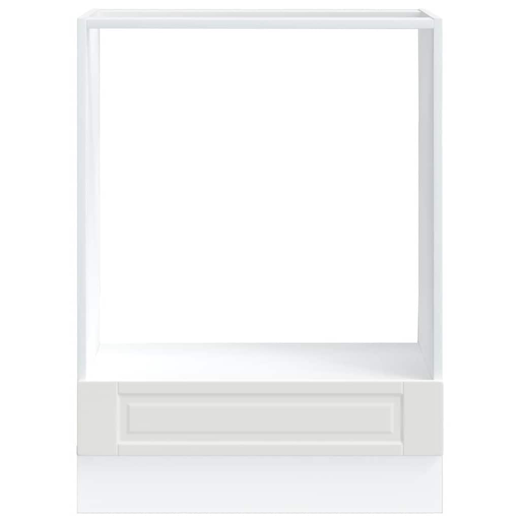 vidaXL Oven Cabinet "Porto" White Engineered Wood