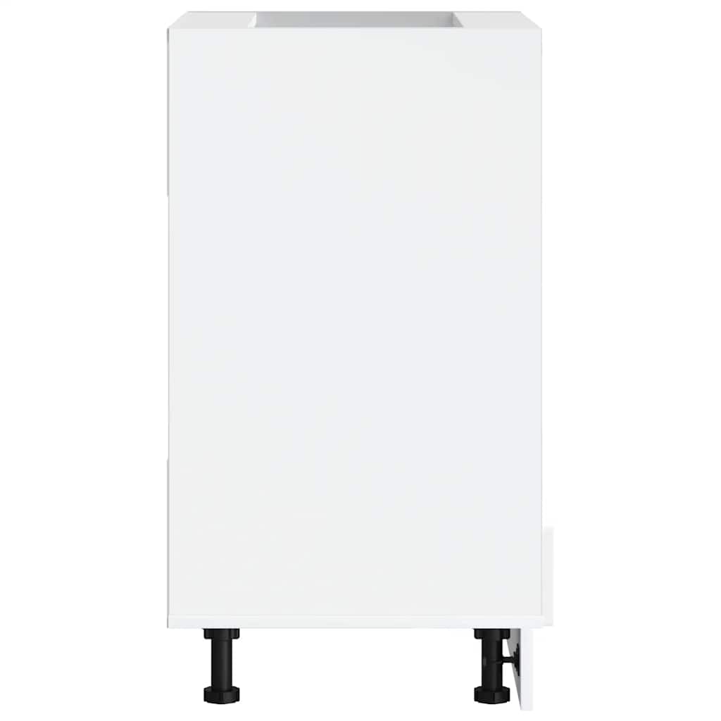 vidaXL Oven Cabinet Porto White Engineered Wood