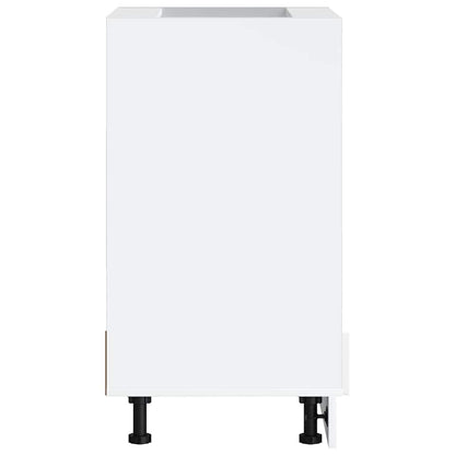 vidaXL Oven Cabinet "Porto" White Engineered Wood