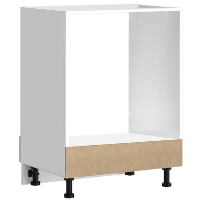 vidaXL Oven Cabinet "Porto" White Engineered Wood