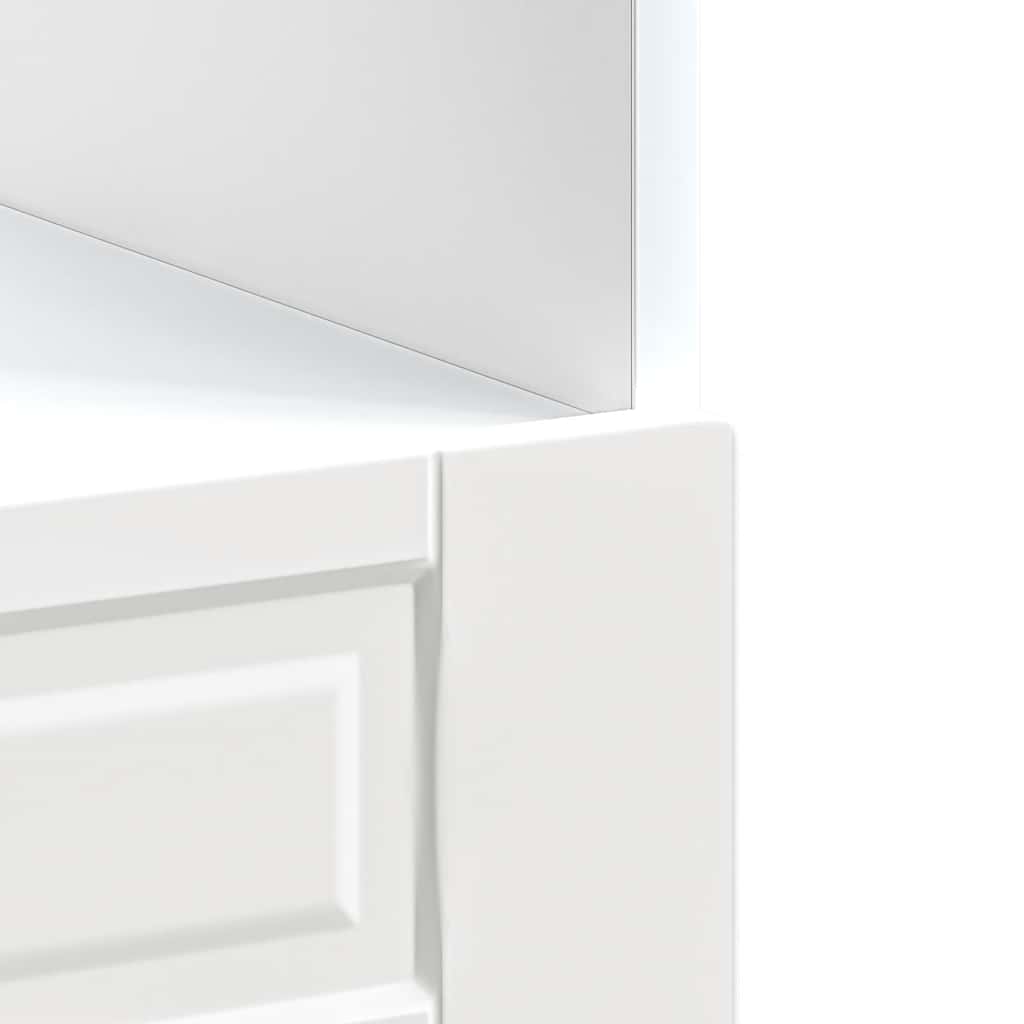 vidaXL Oven Cabinet "Porto" White Engineered Wood