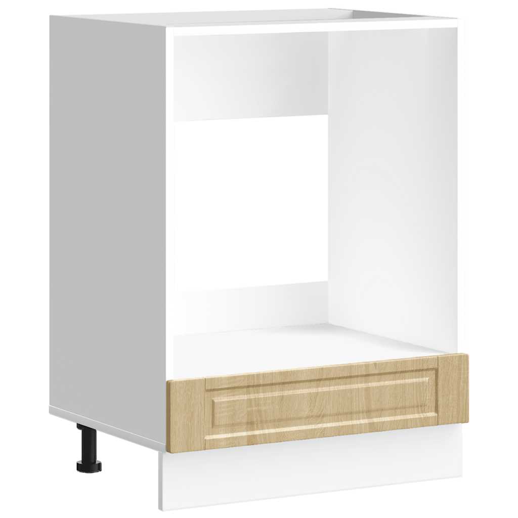 vidaXL Oven Cabinet Porto Sonoma Oak Engineered Wood
