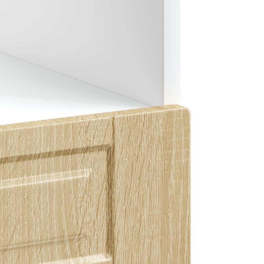 vidaXL Oven Cabinet Porto Sonoma Oak Engineered Wood