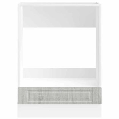 vidaXL Oven Cabinet "Porto" Grey Sonoma Engineered Wood
