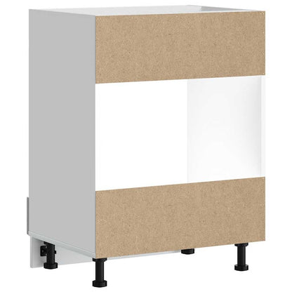 vidaXL Oven Cabinet "Porto" Grey Sonoma Engineered Wood
