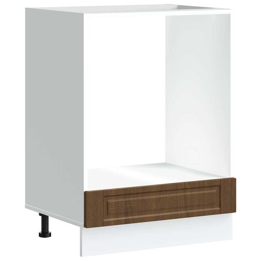 vidaXL Oven Cabinet Porto Brown Oak Engineered Wood