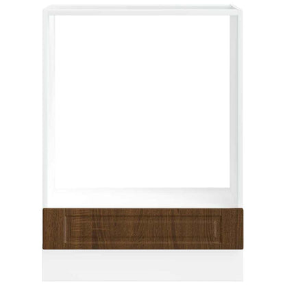 vidaXL Oven Cabinet Porto Brown Oak Engineered Wood