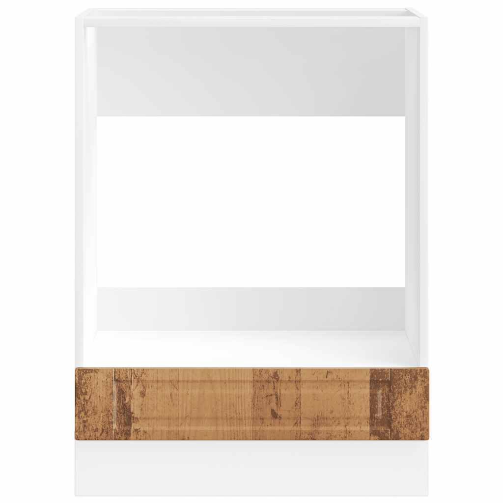 vidaXL Oven Cabinet Porto Old Wood Engineered Wood