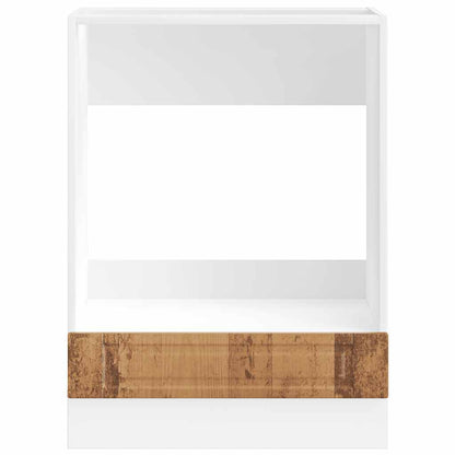 vidaXL Oven Cabinet Porto Old Wood Engineered Wood