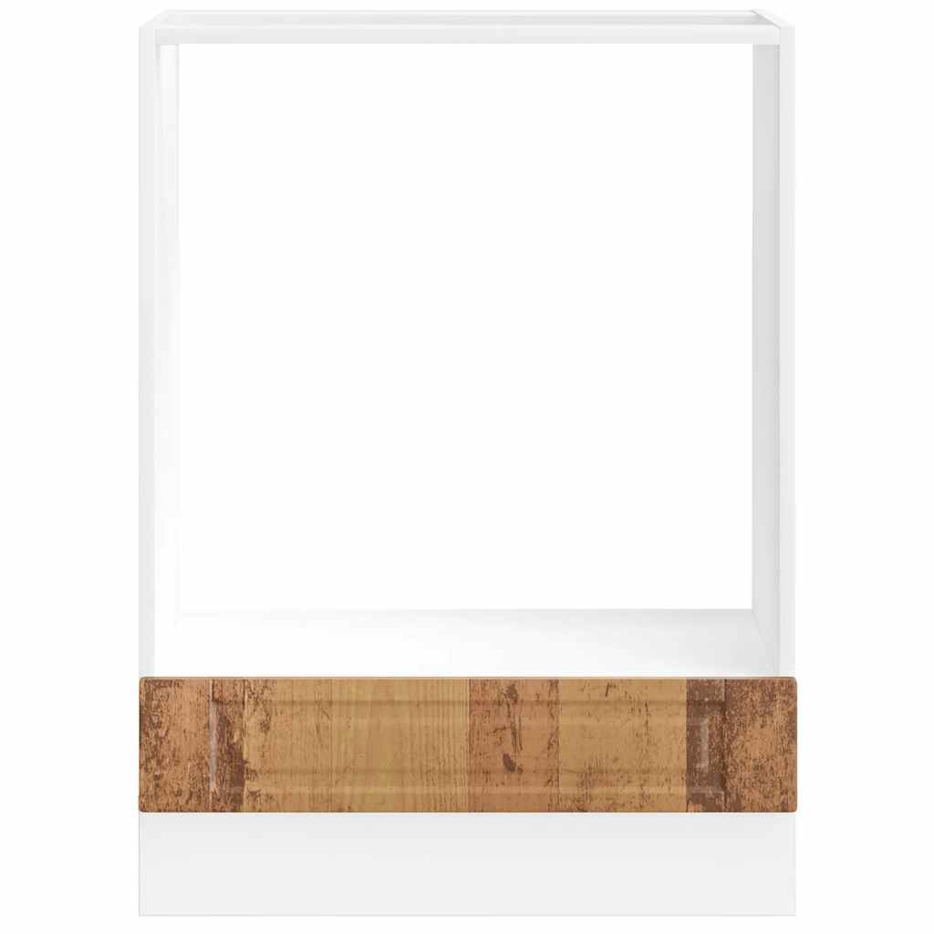 vidaXL Oven Cabinet "Porto" Old Wood Engineered Wood