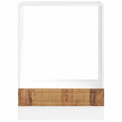 vidaXL Oven Cabinet "Porto" Old Wood Engineered Wood