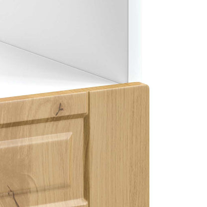 vidaXL Oven Cabinet Porto Artisan Oak Engineered Wood